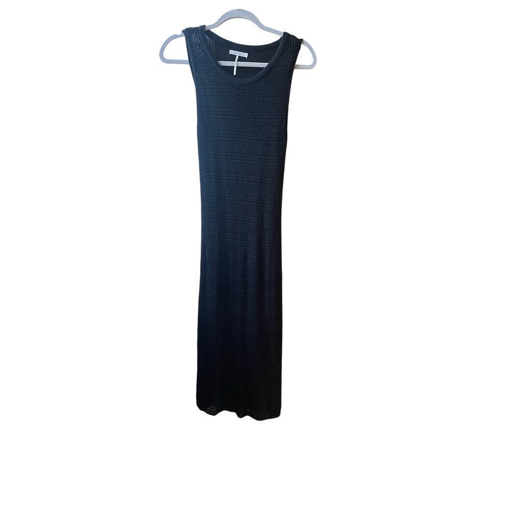 Stitch drop Scottsdale crochet black maxi dress - Picture 3 of 8